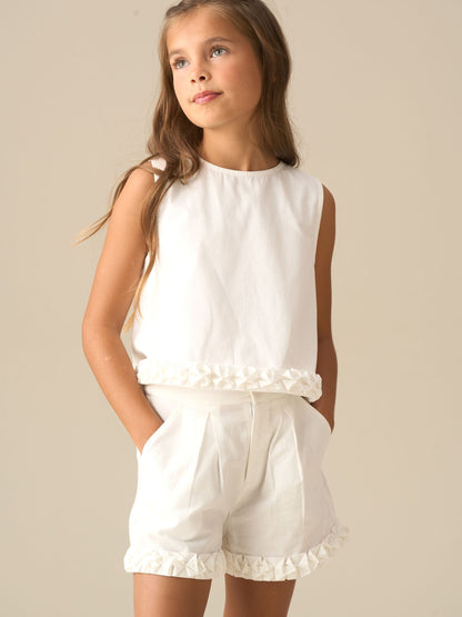 Dsiney Kidz - Angel & Rocket White Emmie Woven Top image 2