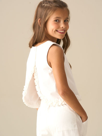 Dsiney Kidz - Angel & Rocket White Emmie Woven Top image 4