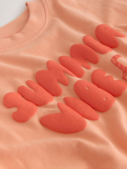 Orange Summer Short Sleeve T-Shirt (3mths-7yrs) image 3