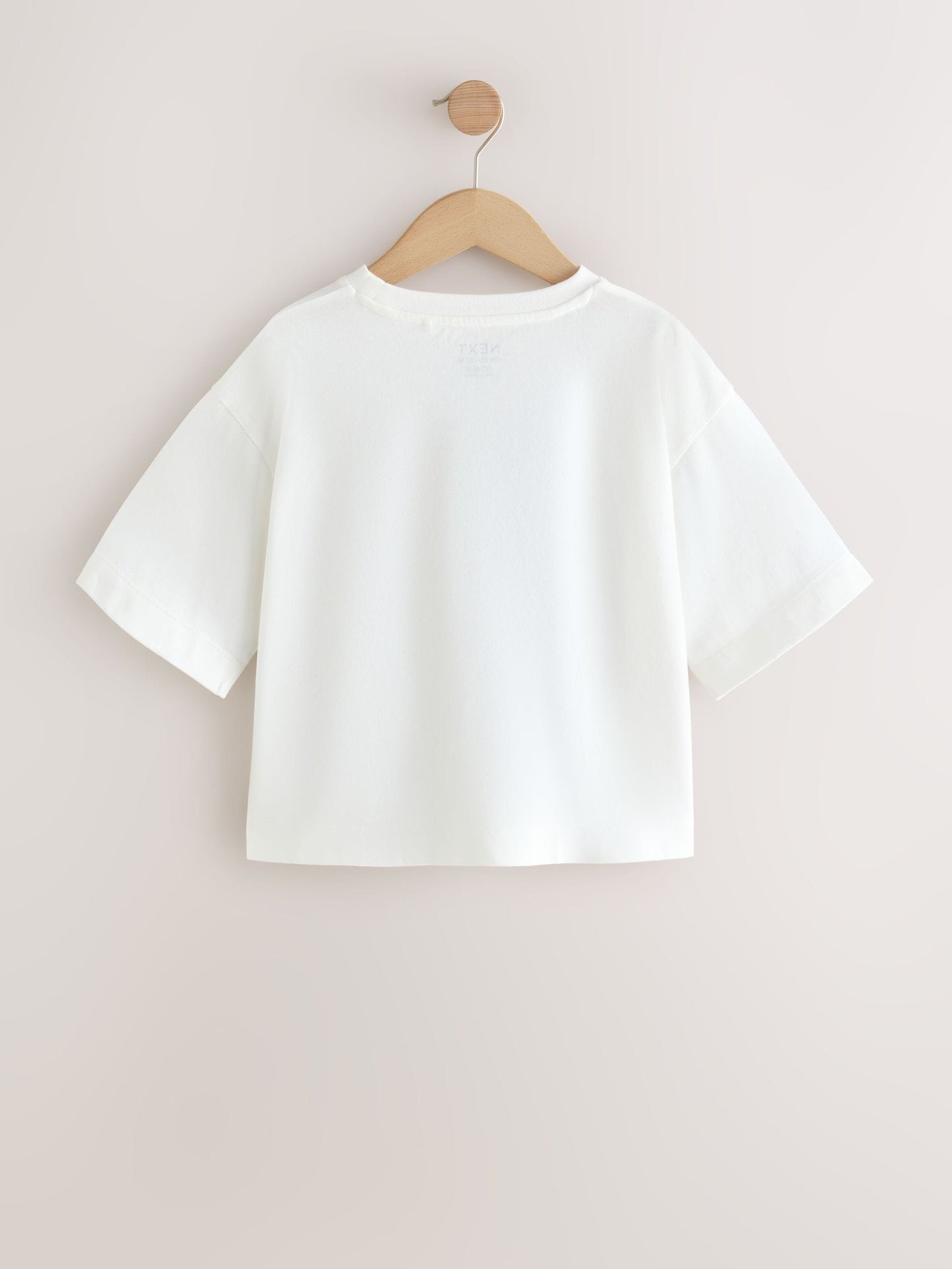 Dsiney Kidz - White Unicorn Sequin Graphic Oversized Boxy T-Shirt (3-16yrs) image 6