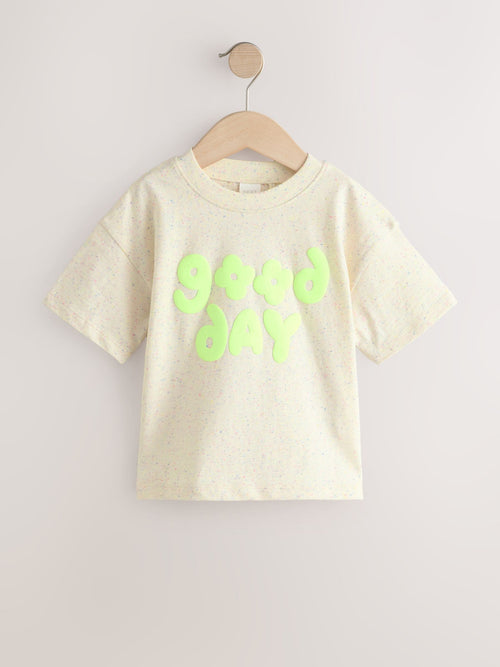 Grey Nep Short Sleeve T-Shirt (3mths-7yrs) image 1