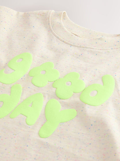 Grey Nep Short Sleeve T-Shirt (3mths-7yrs) image 3