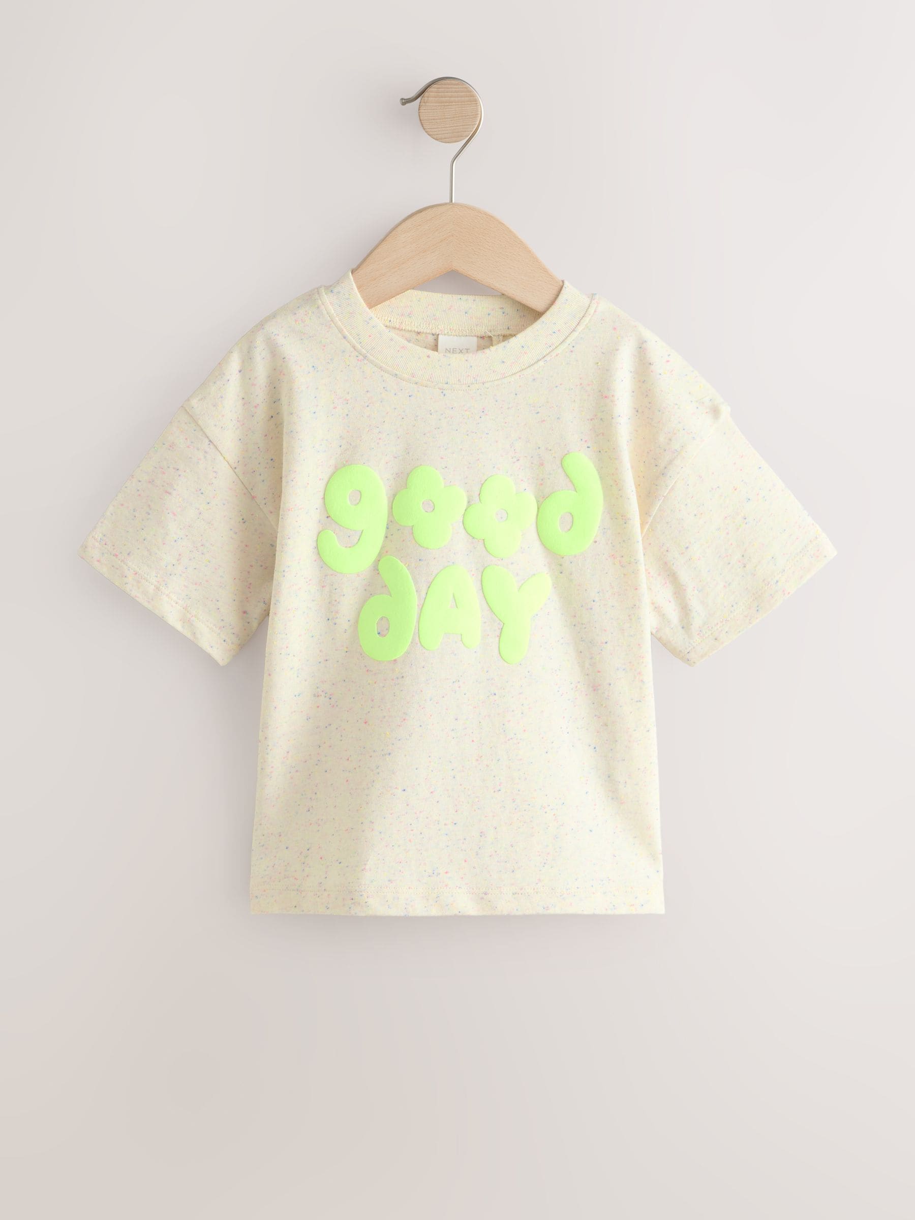 Grey Nep Short Sleeve T-Shirt (3mths-7yrs) image 1