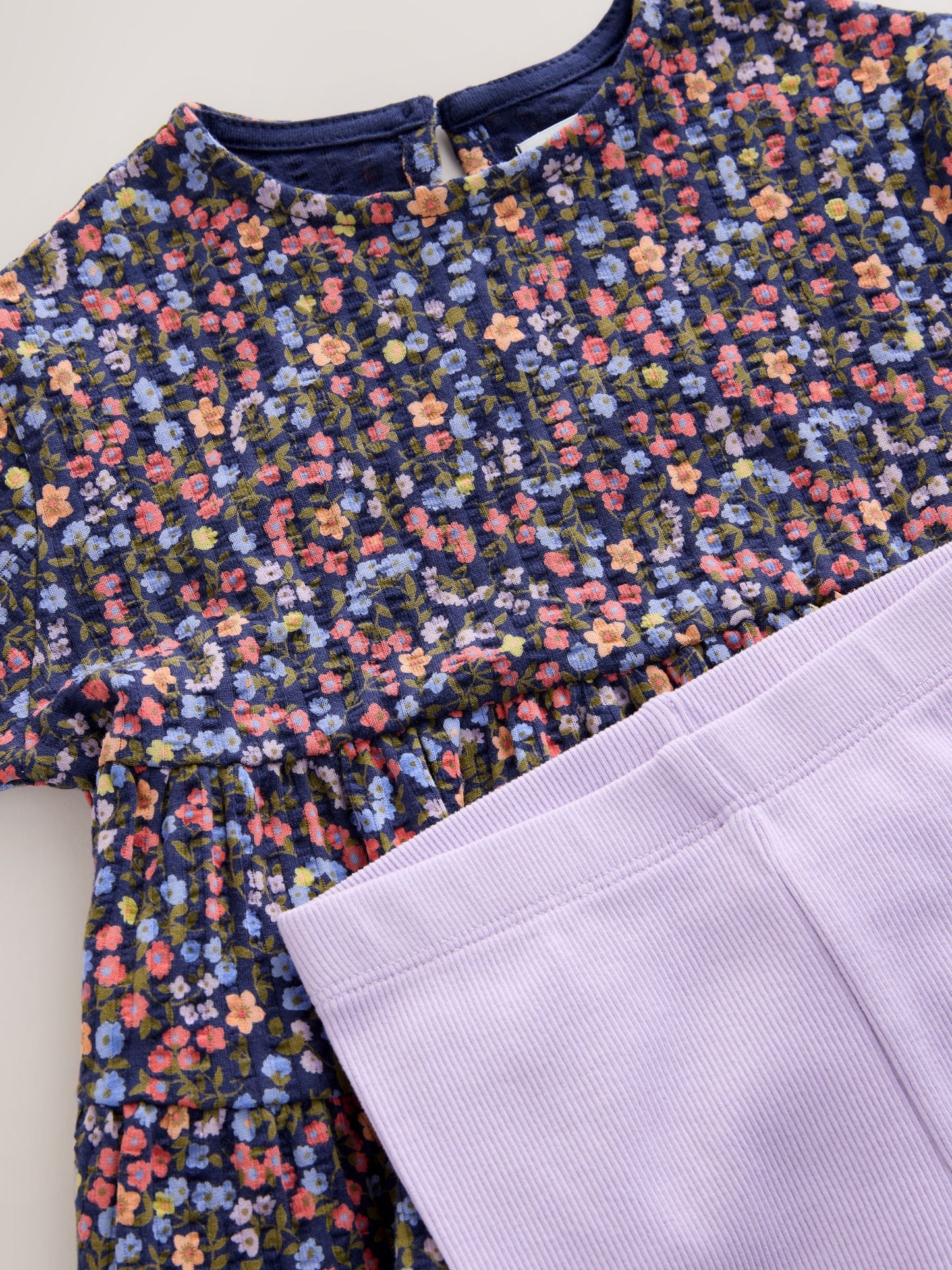 Navy Floral Top and Legging Set (3mths-7yrs) image 8