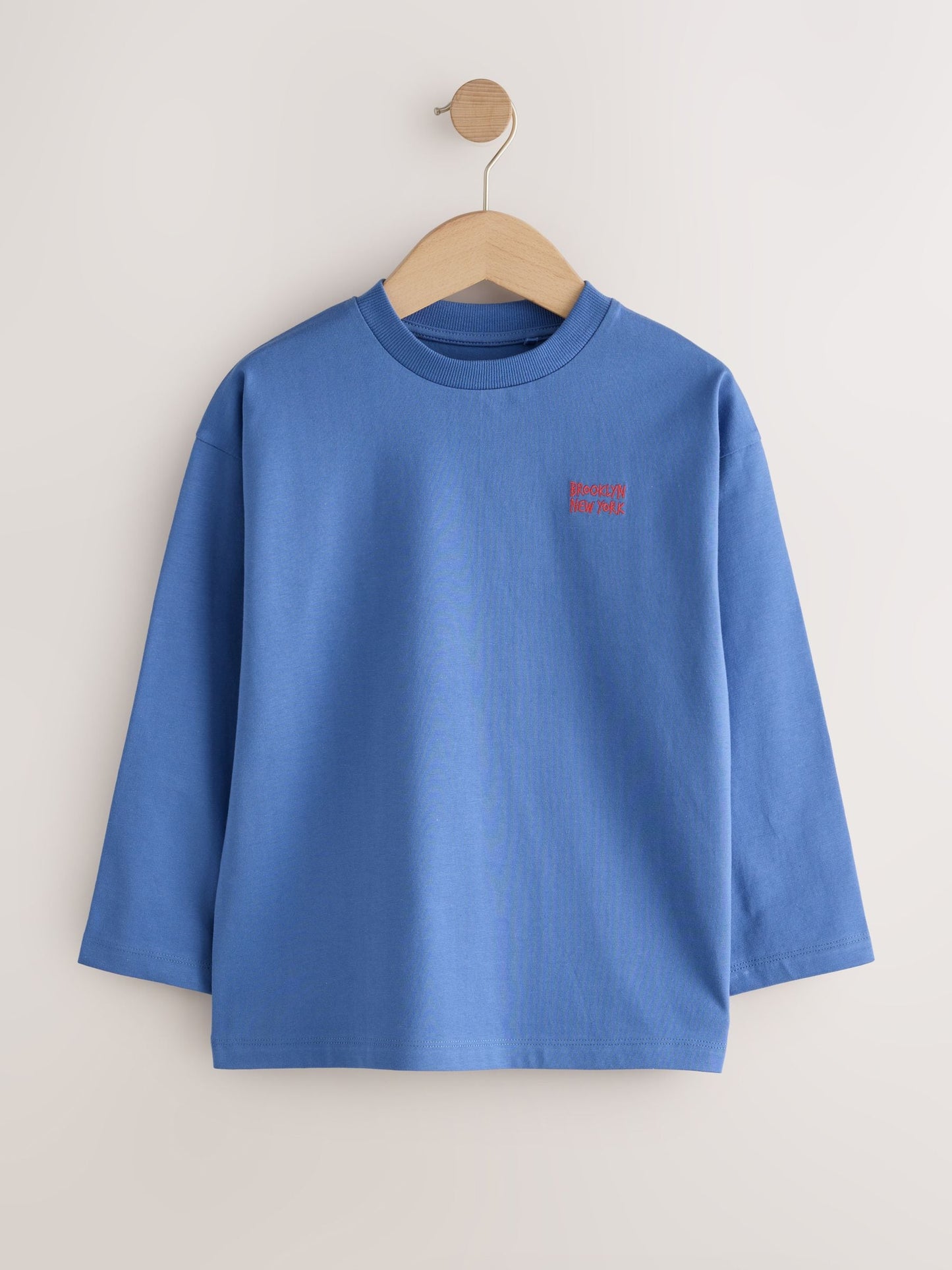 Dsiney Kidz - Blue/Green/Charcoal Food Long Sleeve Relaxed Fit T-Shirts 4 Pack (3-16yrs) image 3