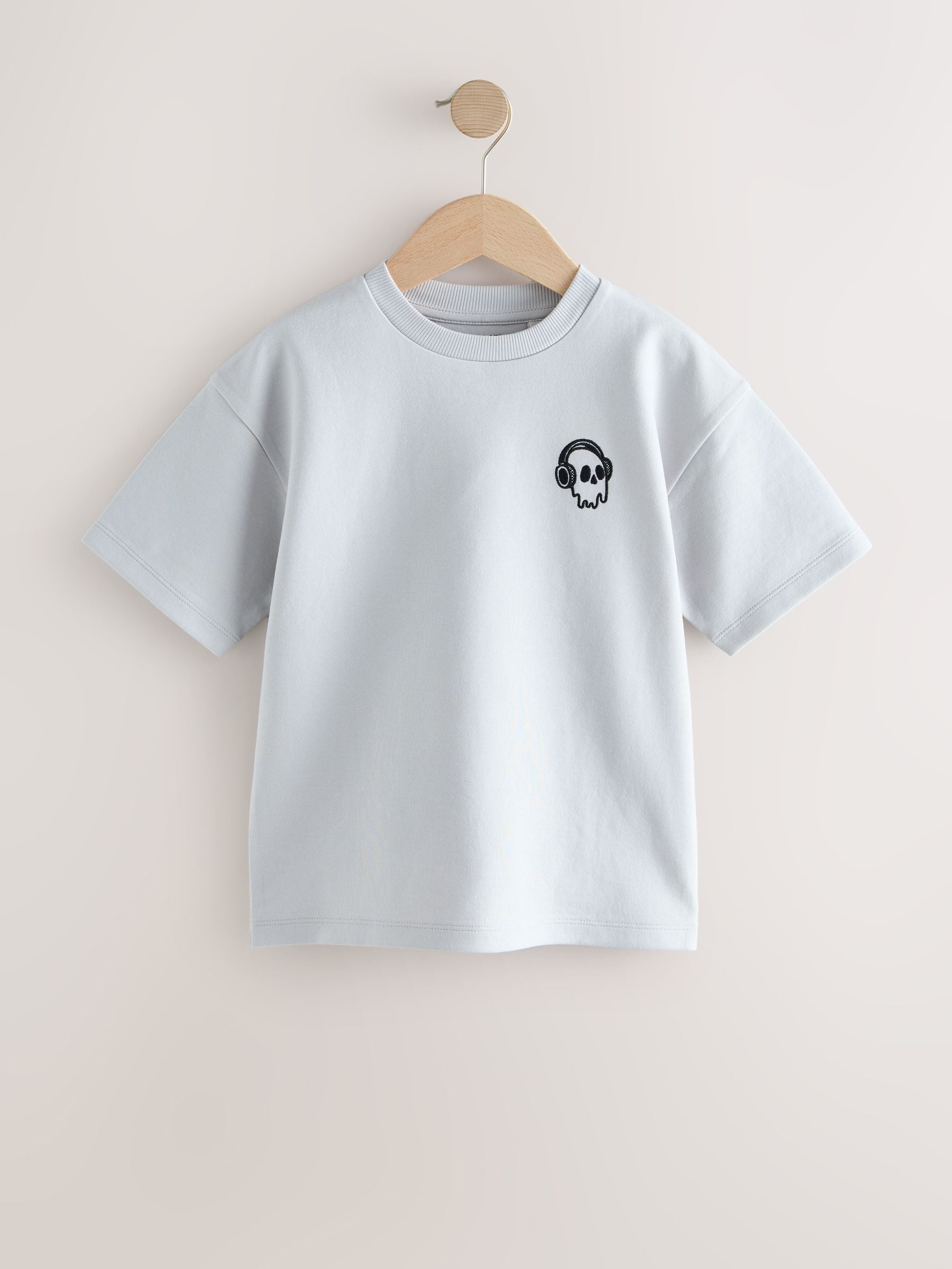 Dsiney Kidz - Grey Graphic Heavyweight Short Sleeve T-Shirt (3-16yrs) image 1