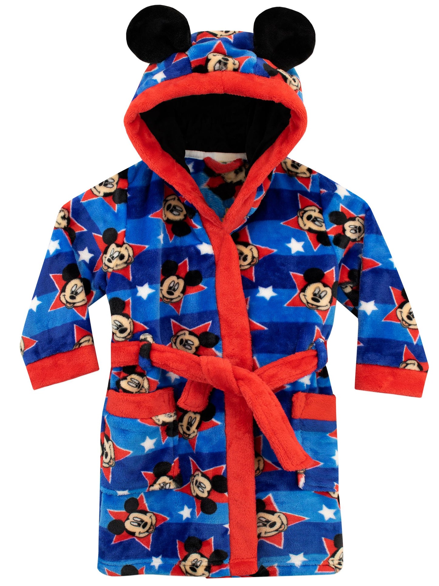 Character Blue Disney Mickey Mouse Dressing Gown image 1