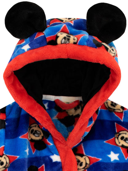 Character Blue Disney Mickey Mouse Dressing Gown image 2