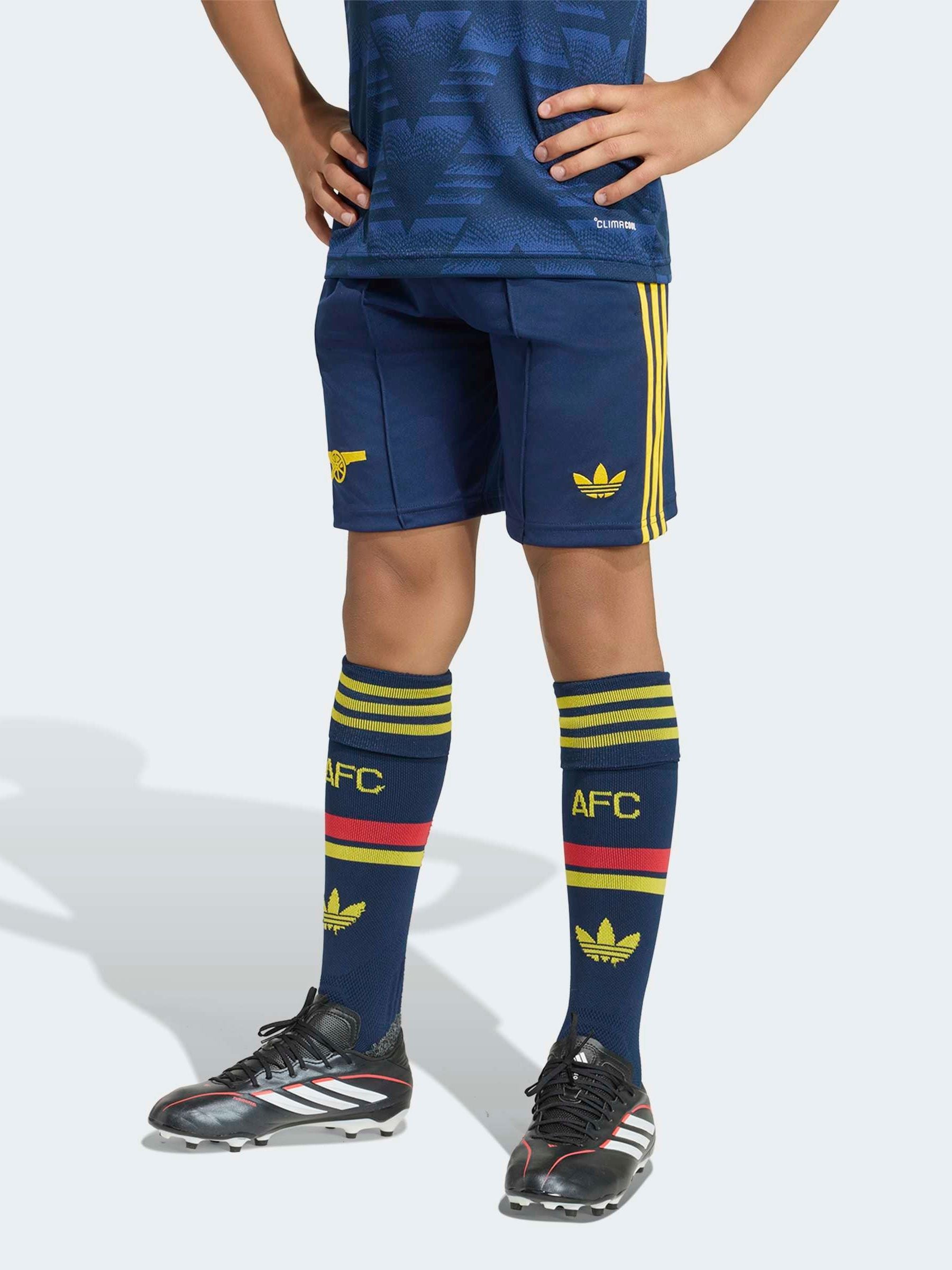 Dsiney Kidz - adidas Navy Blue Youth Arsenal FC Away Football Shorts image 1