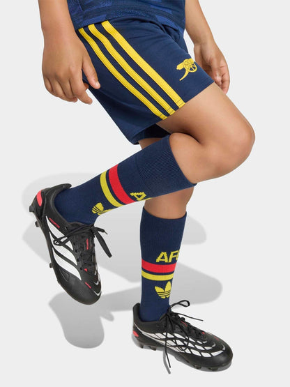 Dsiney Kidz - adidas Originals Navy Blue Arsenal Football Club Away Mini Top & Shorts Set image 5