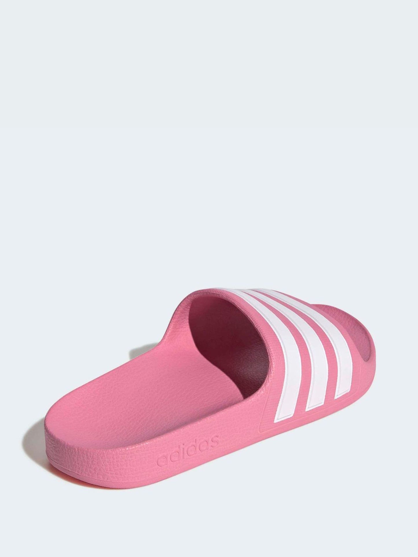 adidas Pink/White Adilette Kids Swim Sandals image 2