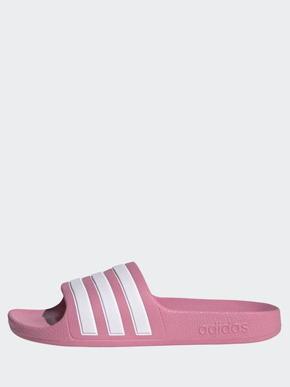 adidas Pink/White Adilette Kids Swim Sandals image 5