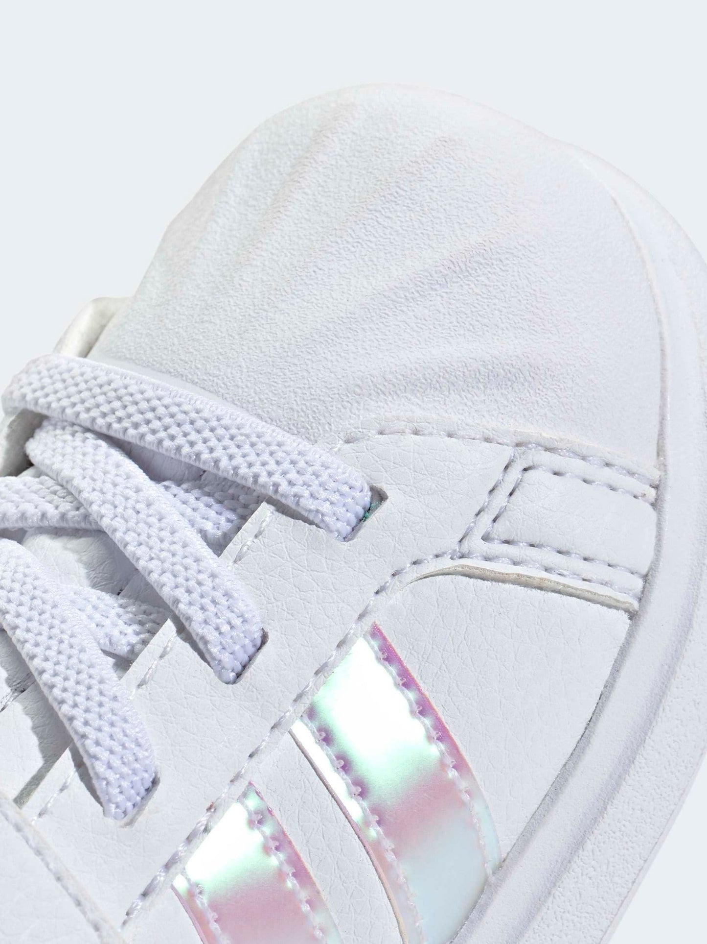 adidas White Street Talk Infant Trainers image 8