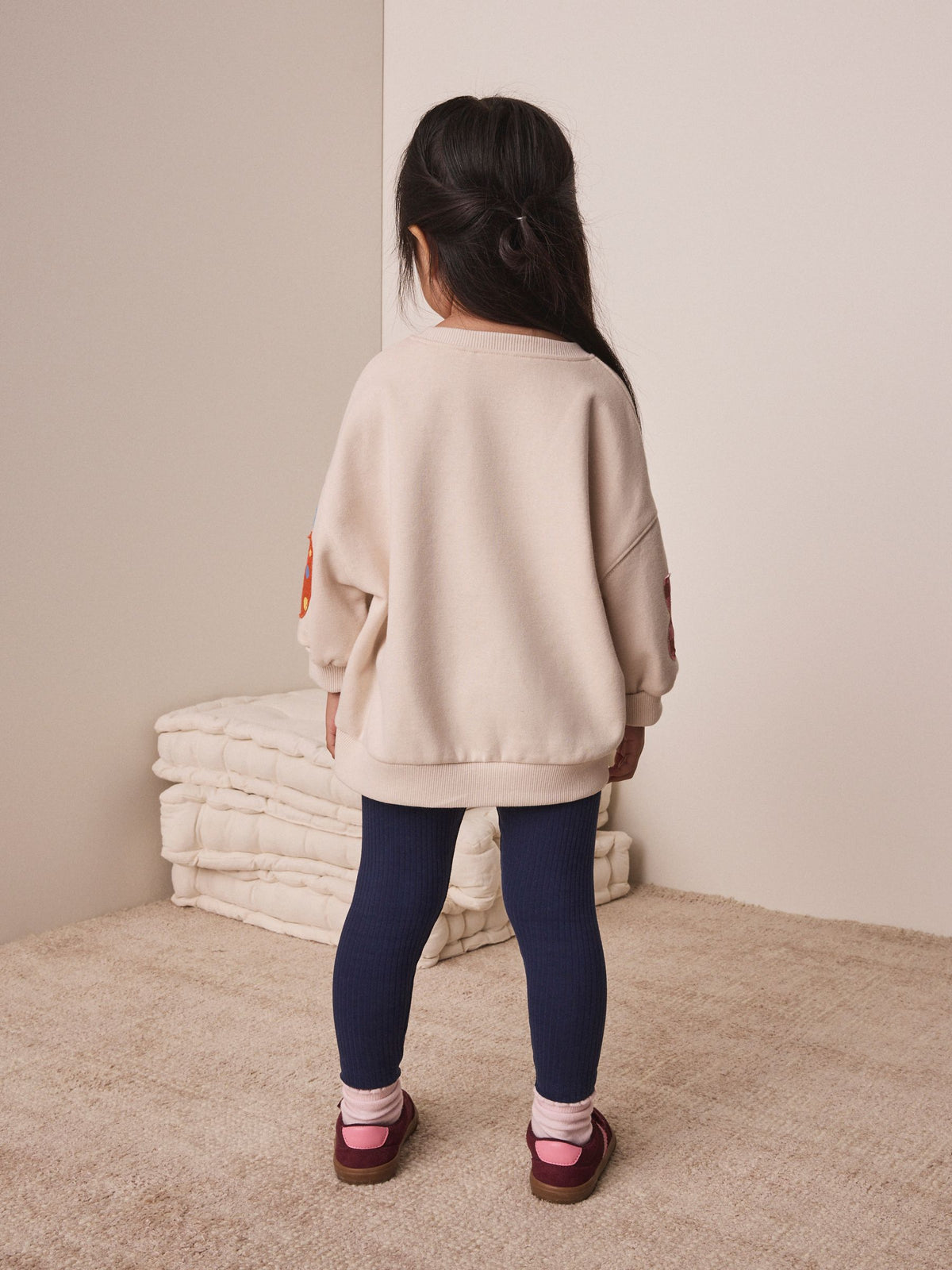 Cream House Sweatshirt and Leggings Set (3mths-7yrs) - image 3