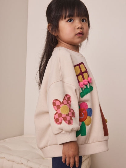 Cream House Sweatshirt and Leggings Set (3mths-7yrs) - image 4
