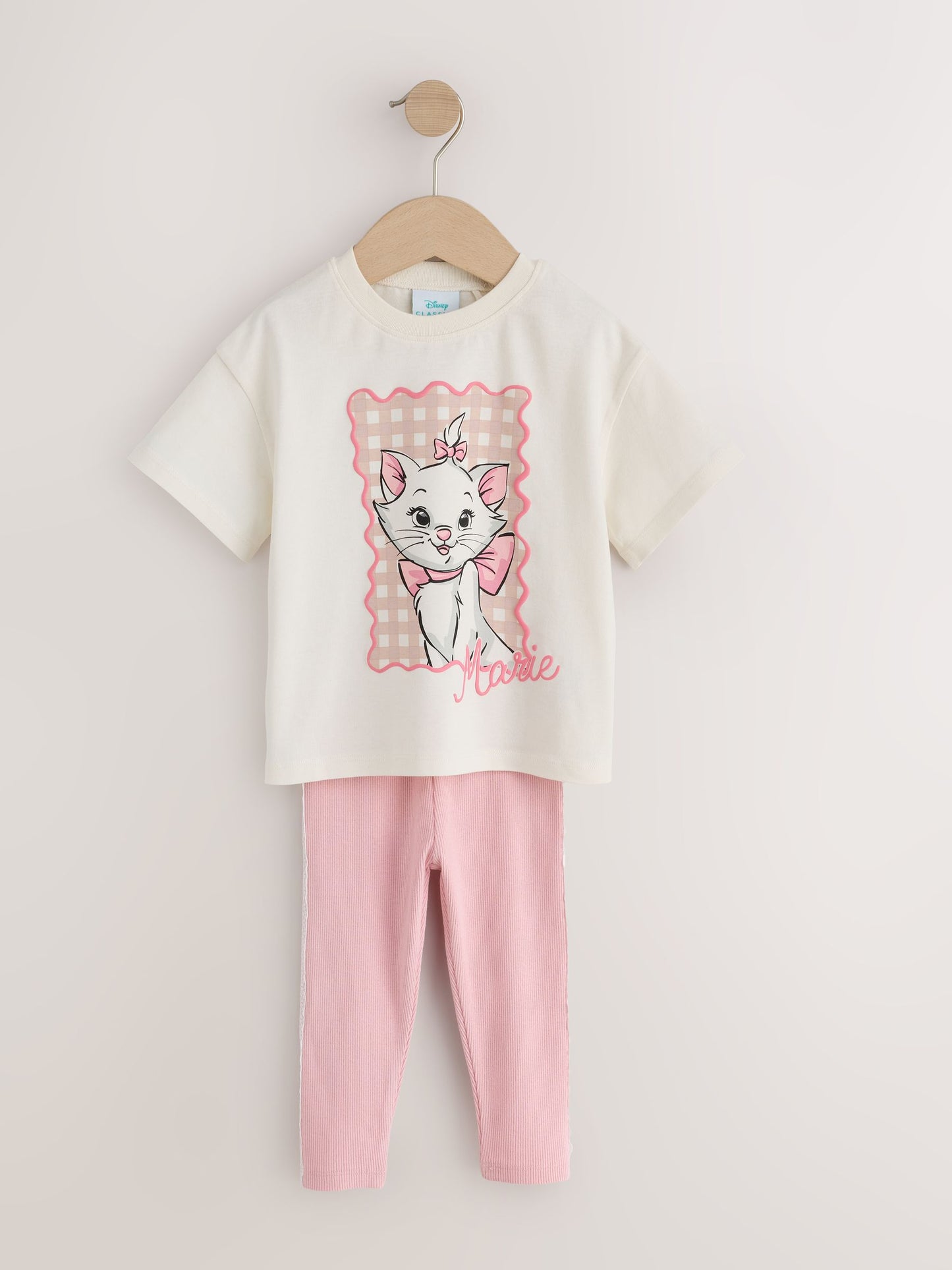 Pink Disney Artistocats Marie Short Sleeve T Shirt and Leggings Set (3mths-7yrs) image 6