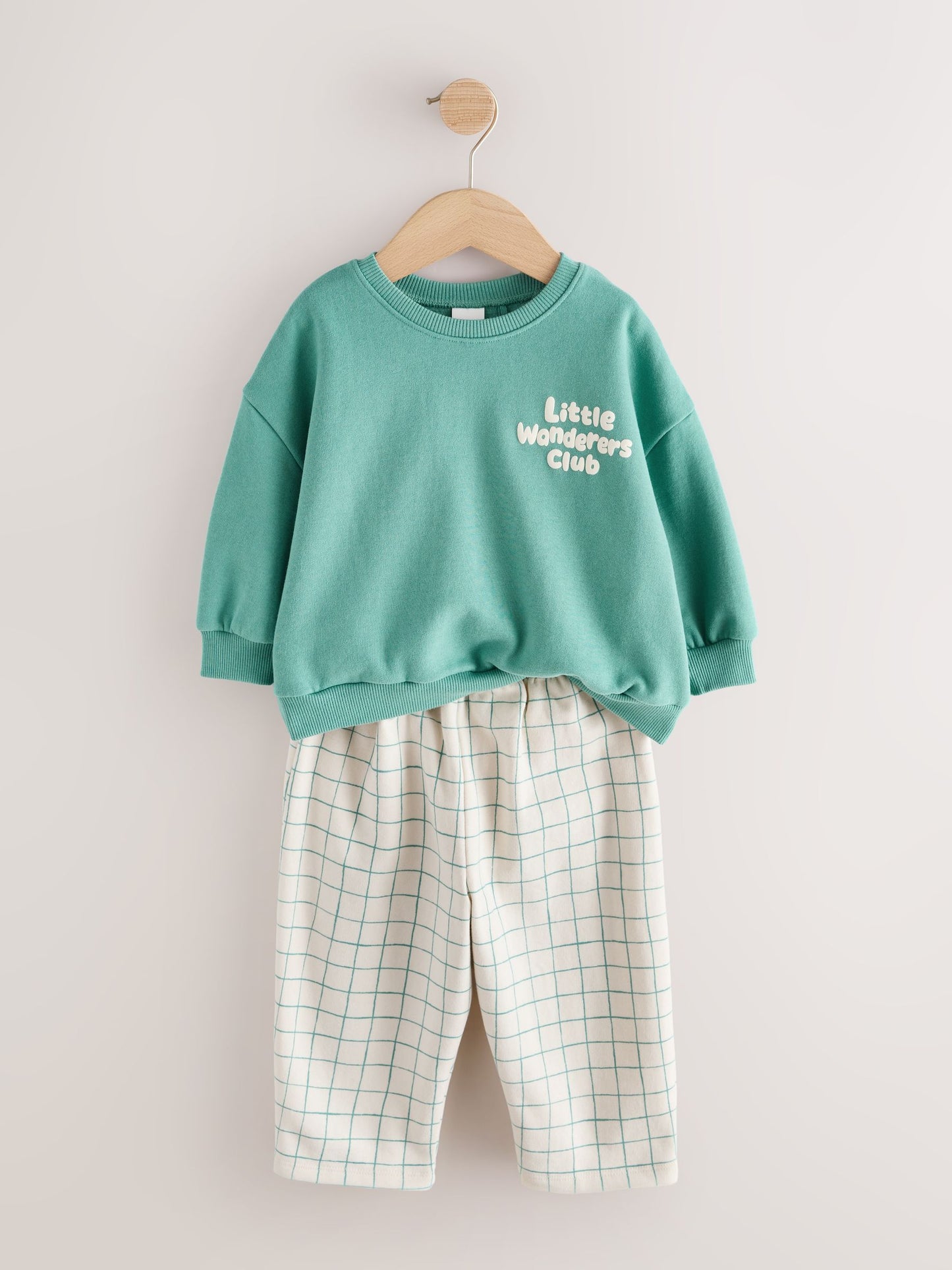 Green Little Wanderers Club Sweatshirt and Barrel Set (3mths-7yrs) image 5