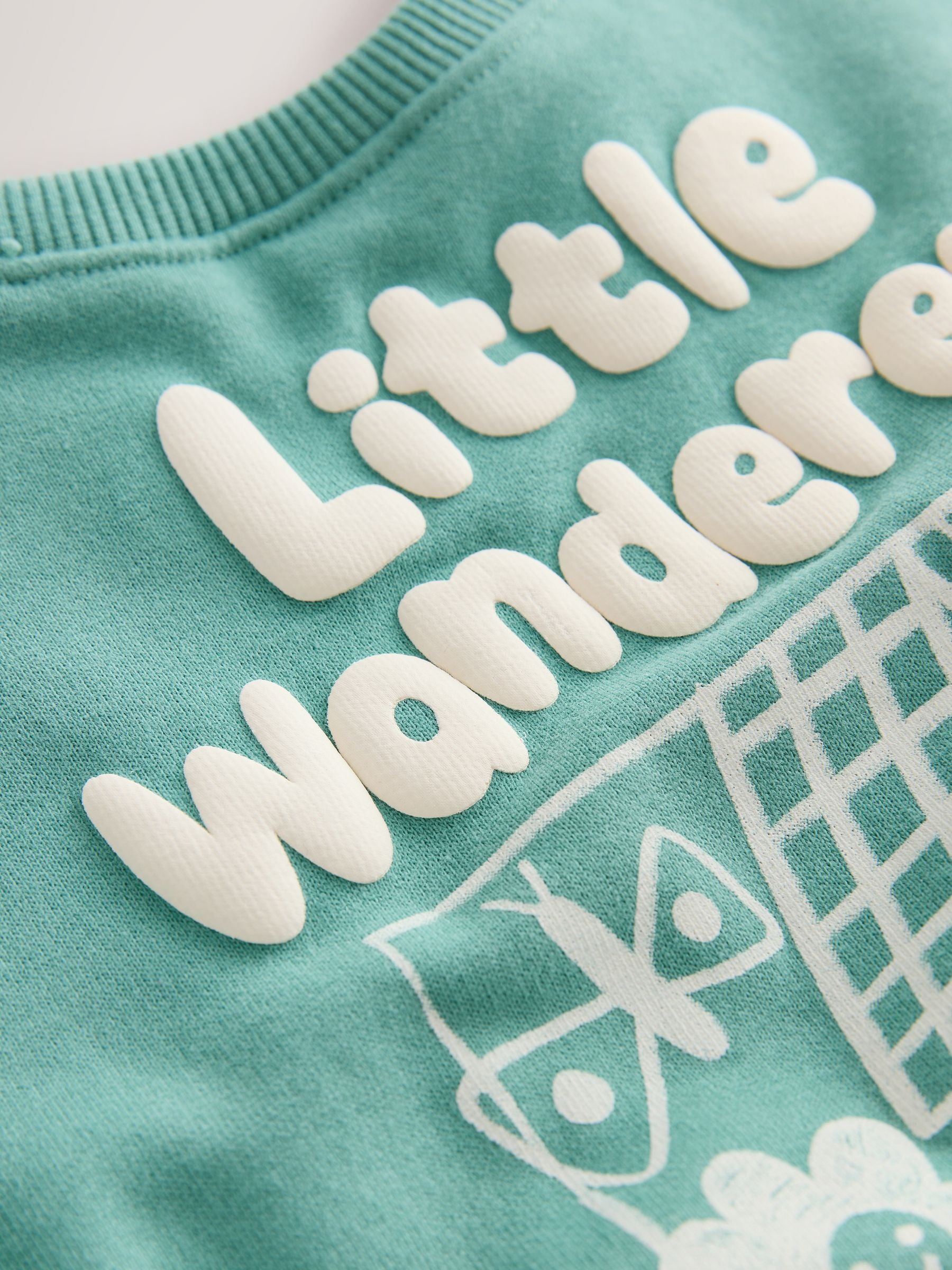 Green Little Wanderers Club Sweatshirt and Barrel Set (3mths-7yrs) image 7