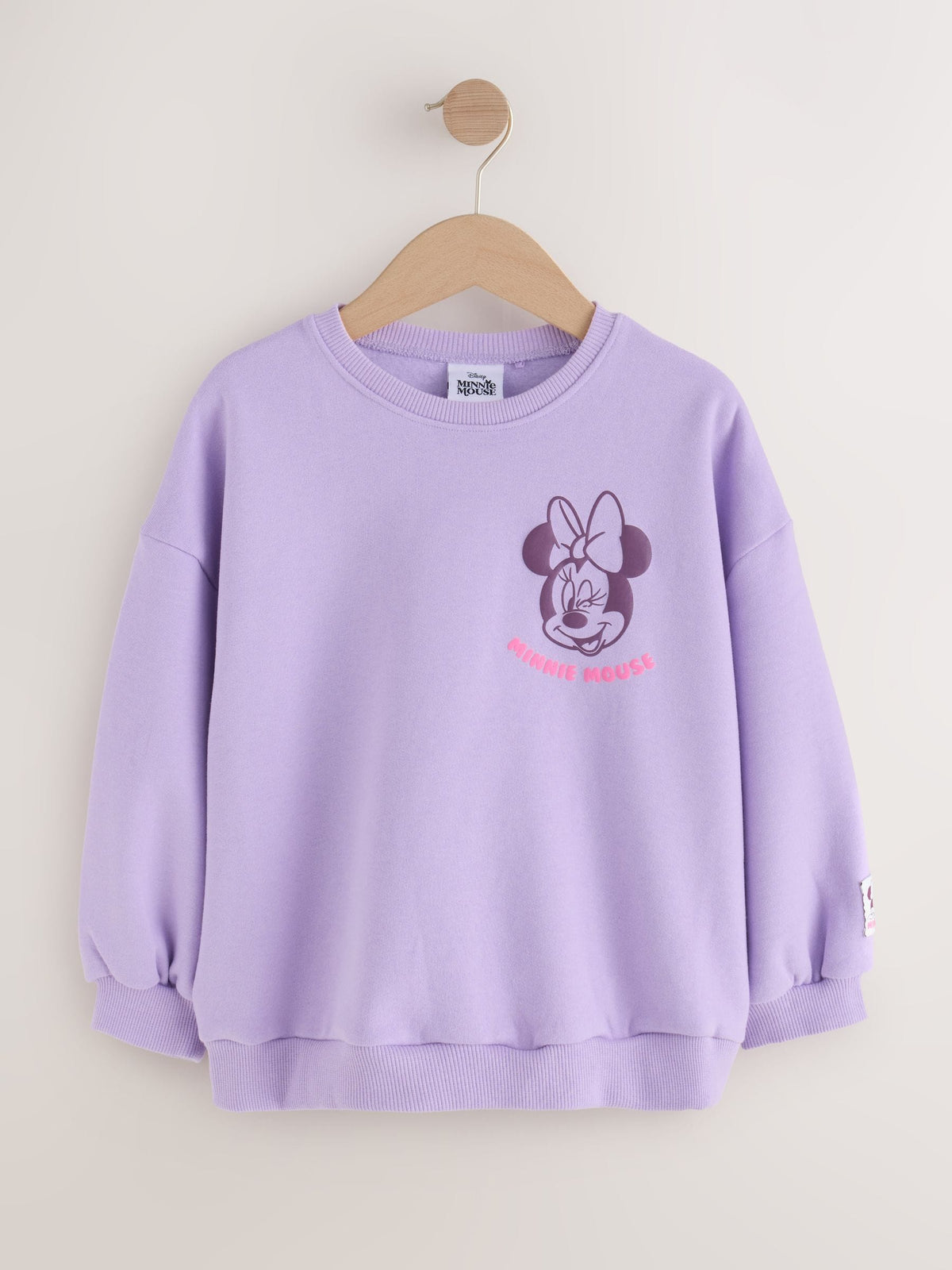 Lilac Purple Minnie Mouse Bubble Tea Minnie Mouse Sweatshirt (3mths-7yrs) - image 5