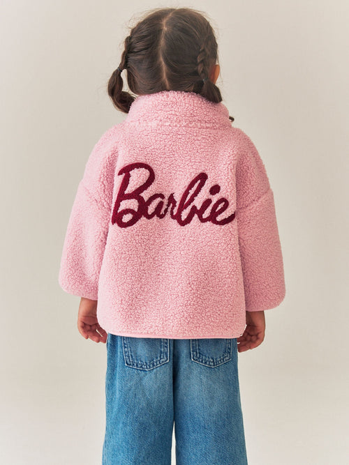 Dsiney Kidz - Pink Barbie Half Zip Fleece (3mths-7yrs) image 1