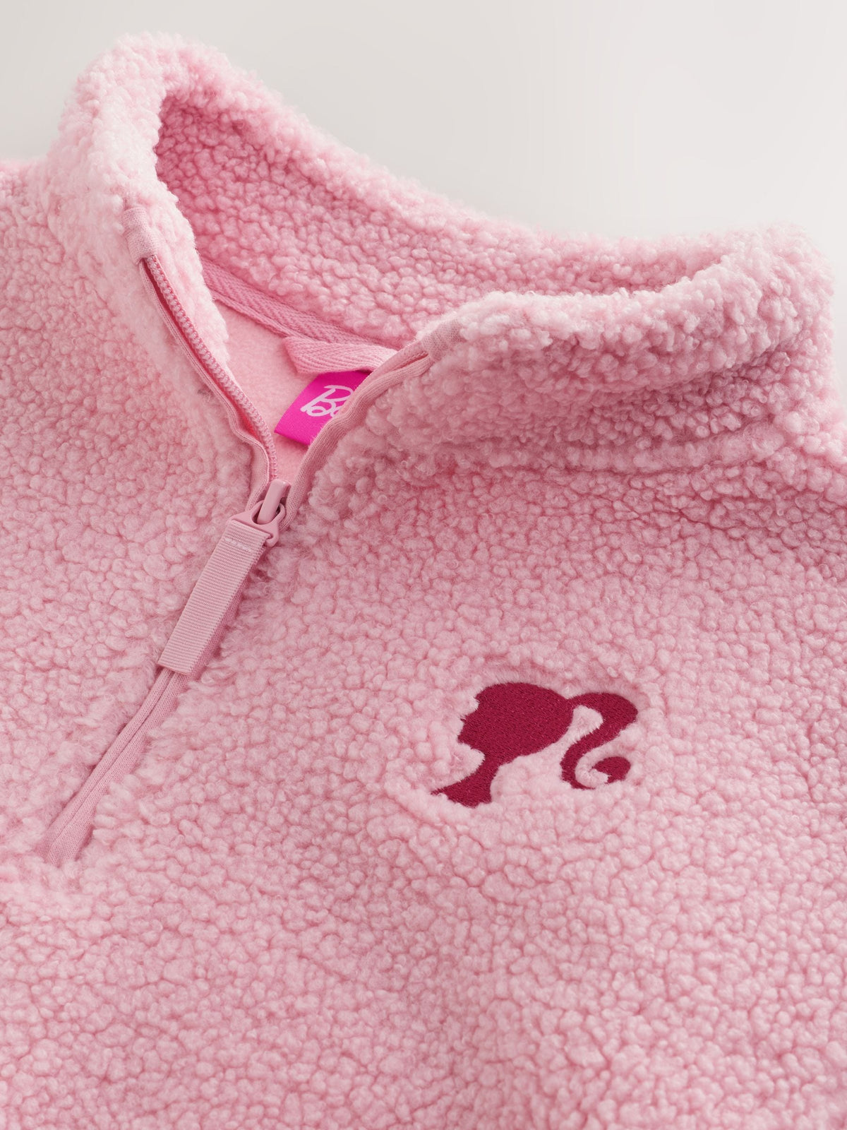 Dsiney Kidz - Pink Barbie Half Zip Fleece (3mths-7yrs) image 8