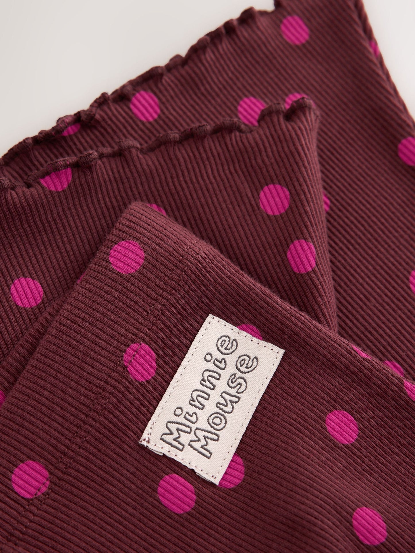 Berry Pink Minnie Mouse Spot Sweatshirt and Flare Set (6mths-7yrs) image 8