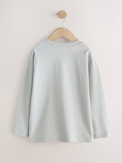 Dsiney Kidz - Light Grey Cosy Long Sleeve T-Shirt (3-16yrs) image 2