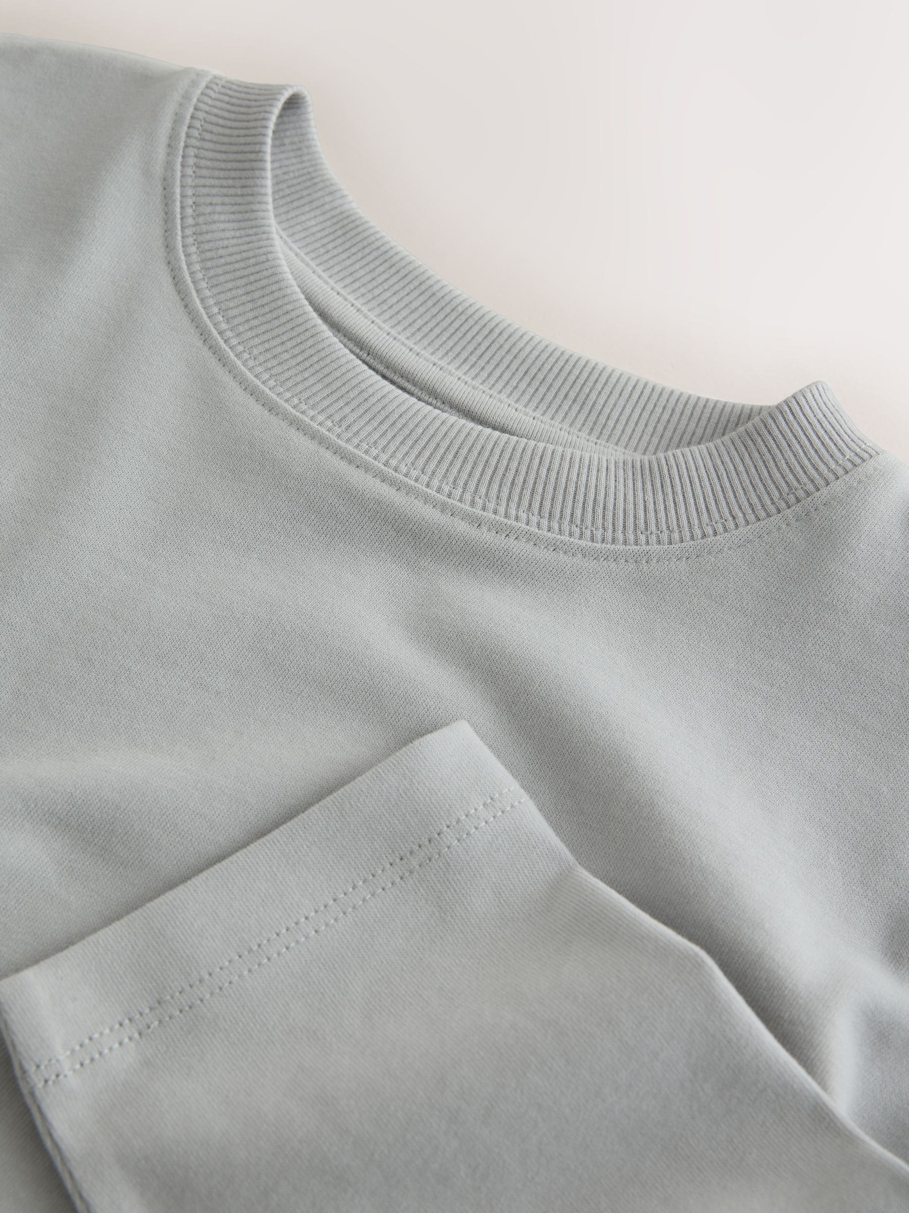Dsiney Kidz - Light Grey Cosy Long Sleeve T-Shirt (3-16yrs) image 4