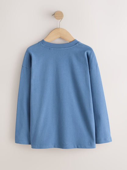 Dsiney Kidz - Light Blue Cosy Long Sleeve T-Shirt (3-16yrs) image 2