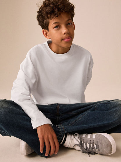 Dsiney Kidz - White Cosy Long Sleeve T-Shirt (3-16yrs) image 4