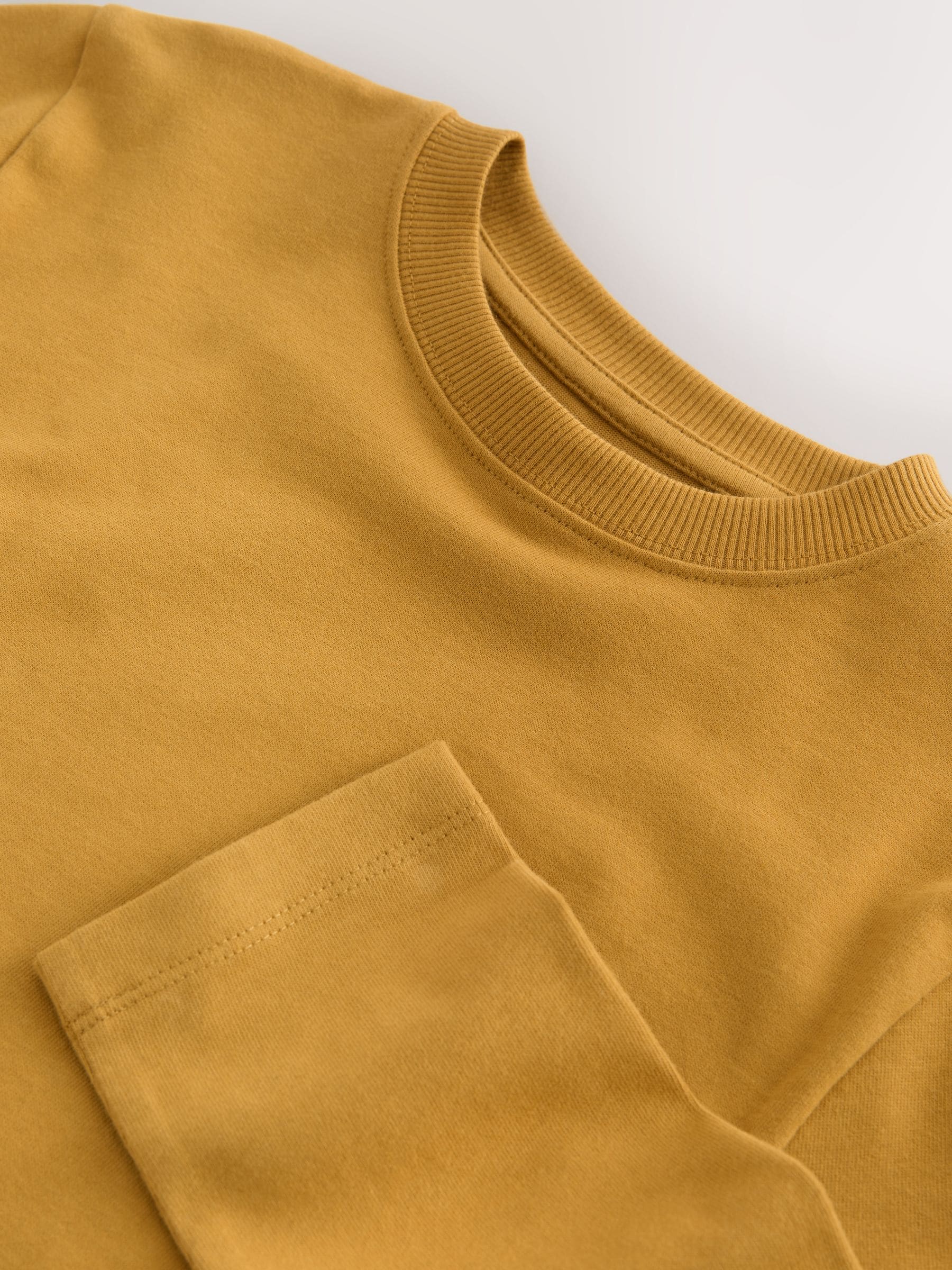 Dsiney Kidz - Ochre Yellow Cosy Long Sleeve T-Shirt (3-16yrs) image 4