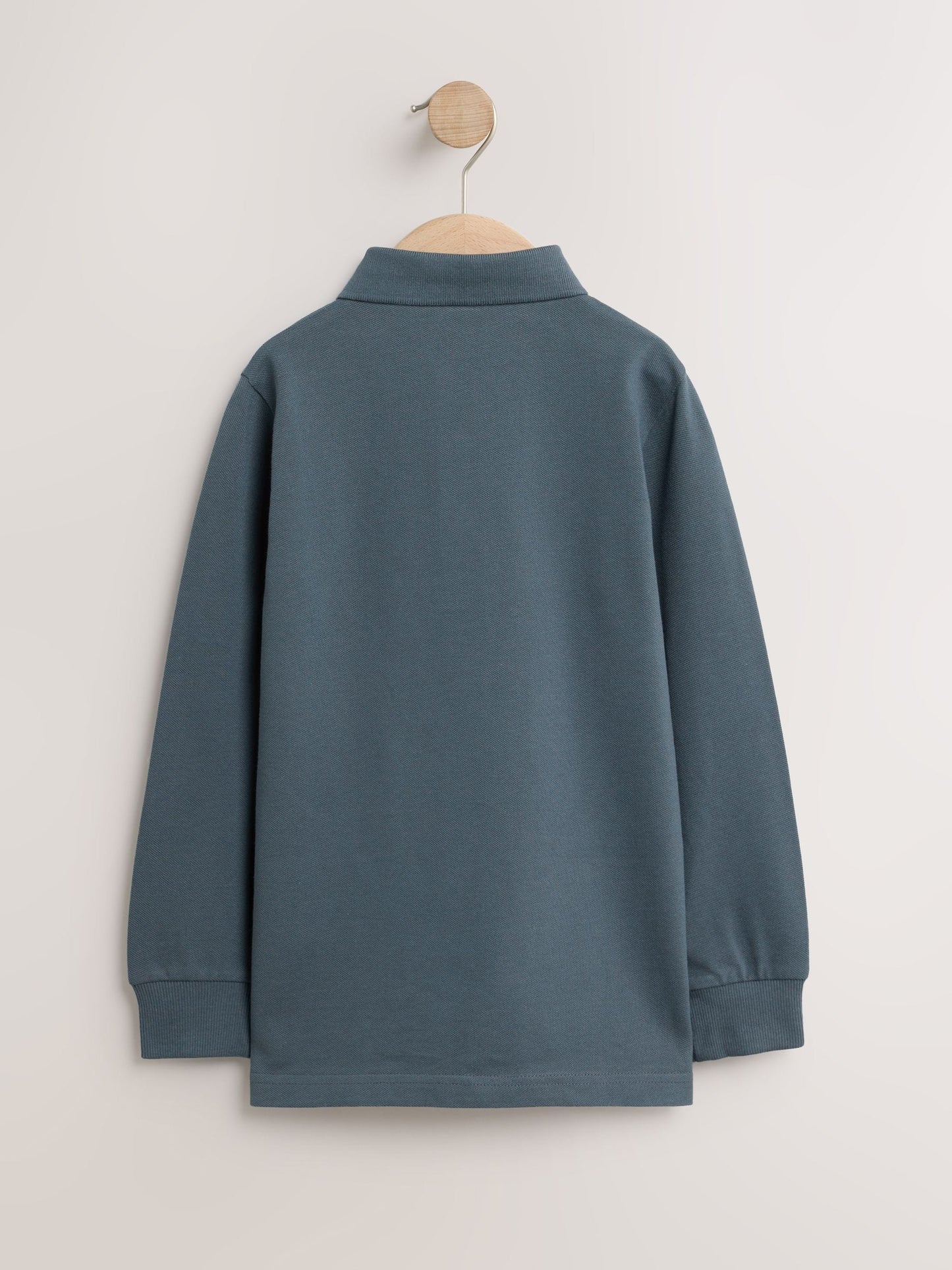 Dsiney Kidz - Charcoal Grey Long Sleeve Polo Shirt (3-16yrs) image 2