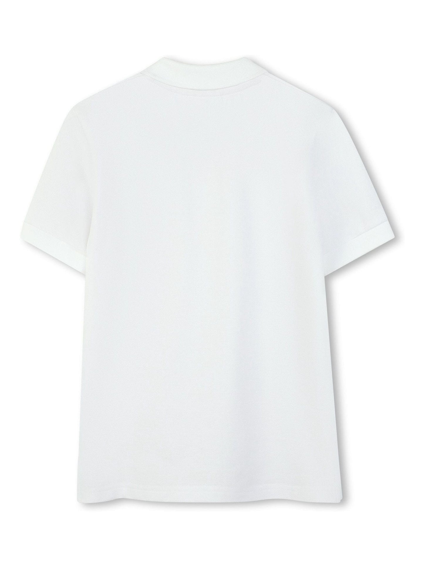 Dsiney Kidz - HUGO White Logo Short Sleeve Polo Shirt image 2