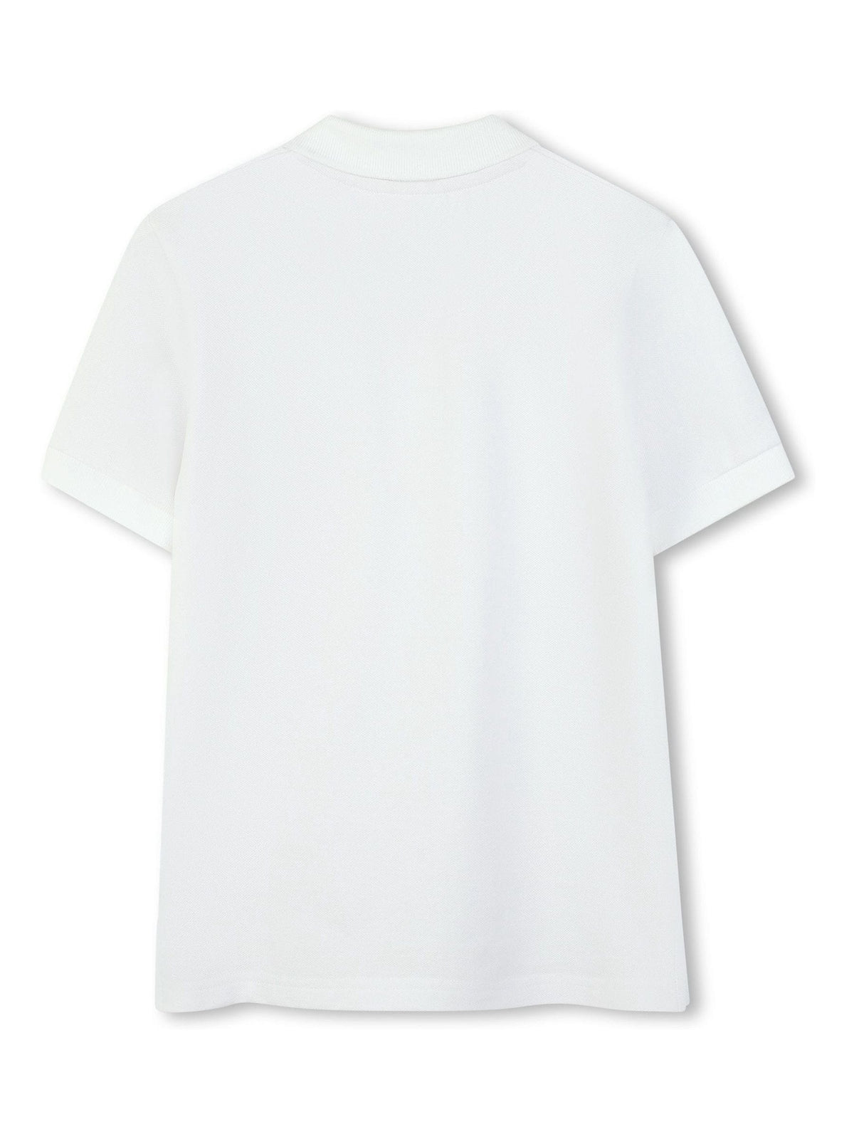 Dsiney Kidz - HUGO White Logo Short Sleeve Polo Shirt image 2