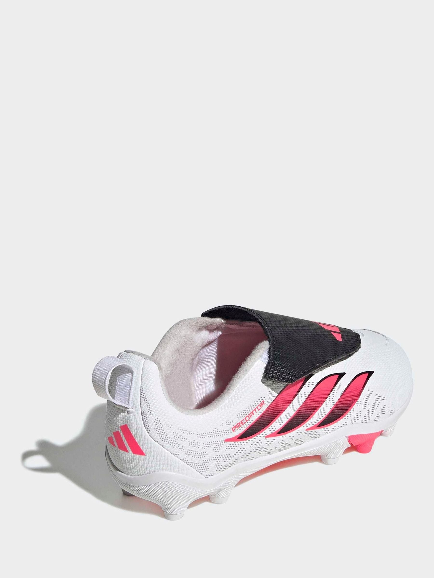 adidas White Predator Club Football Boots image 7