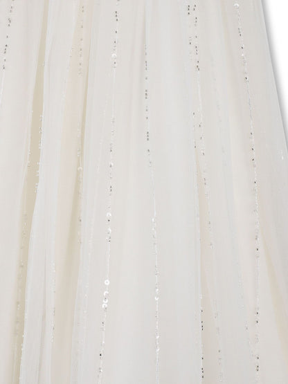 Billieblush White Tulle Strappy Occasion Dress image 4