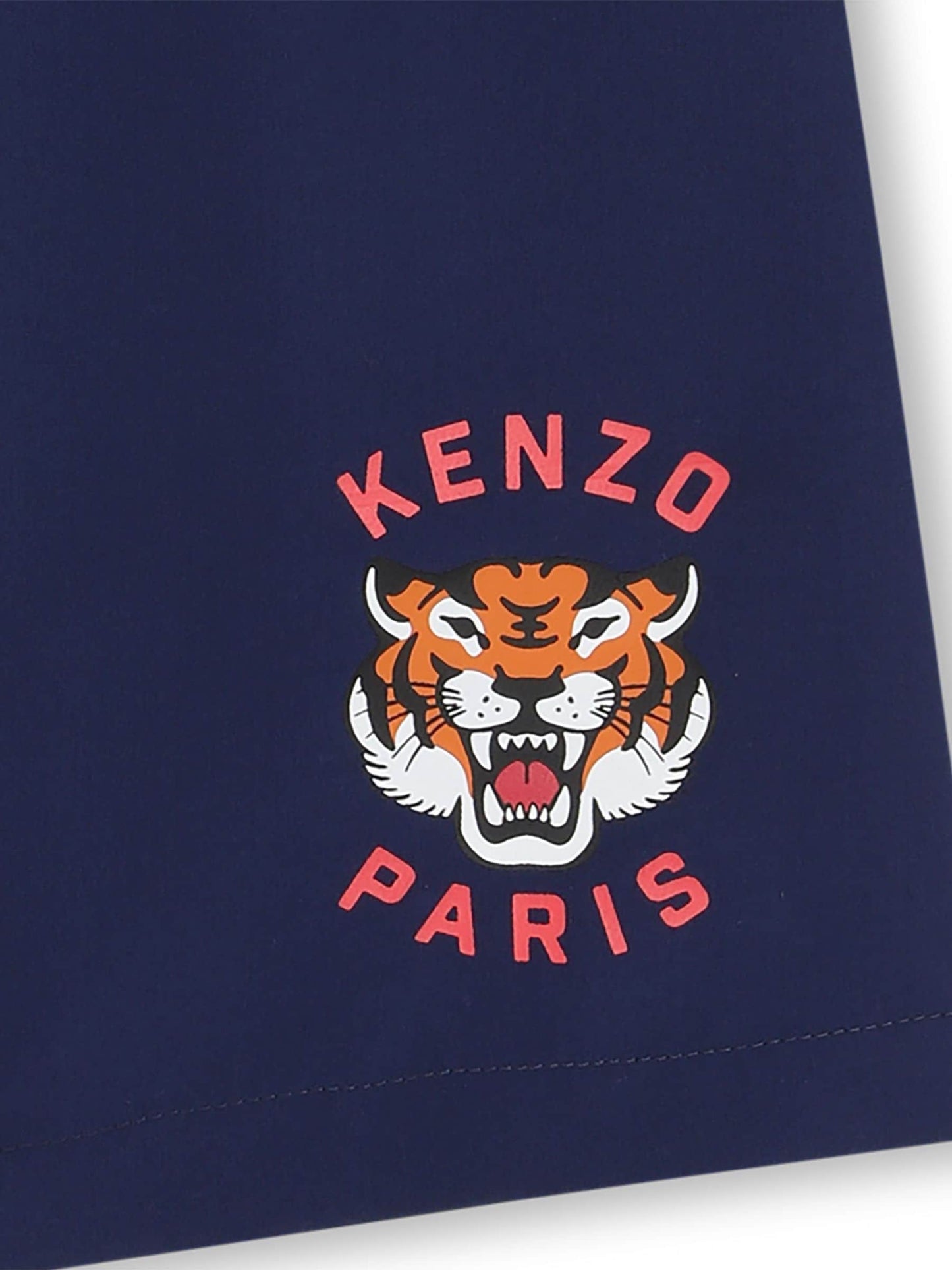 KENZO KIDS Blue Logo Swim Shorts image 3