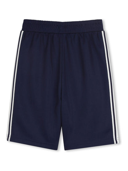 Kenzo Kids Blue Logo Side Stripe Bermuda image 2