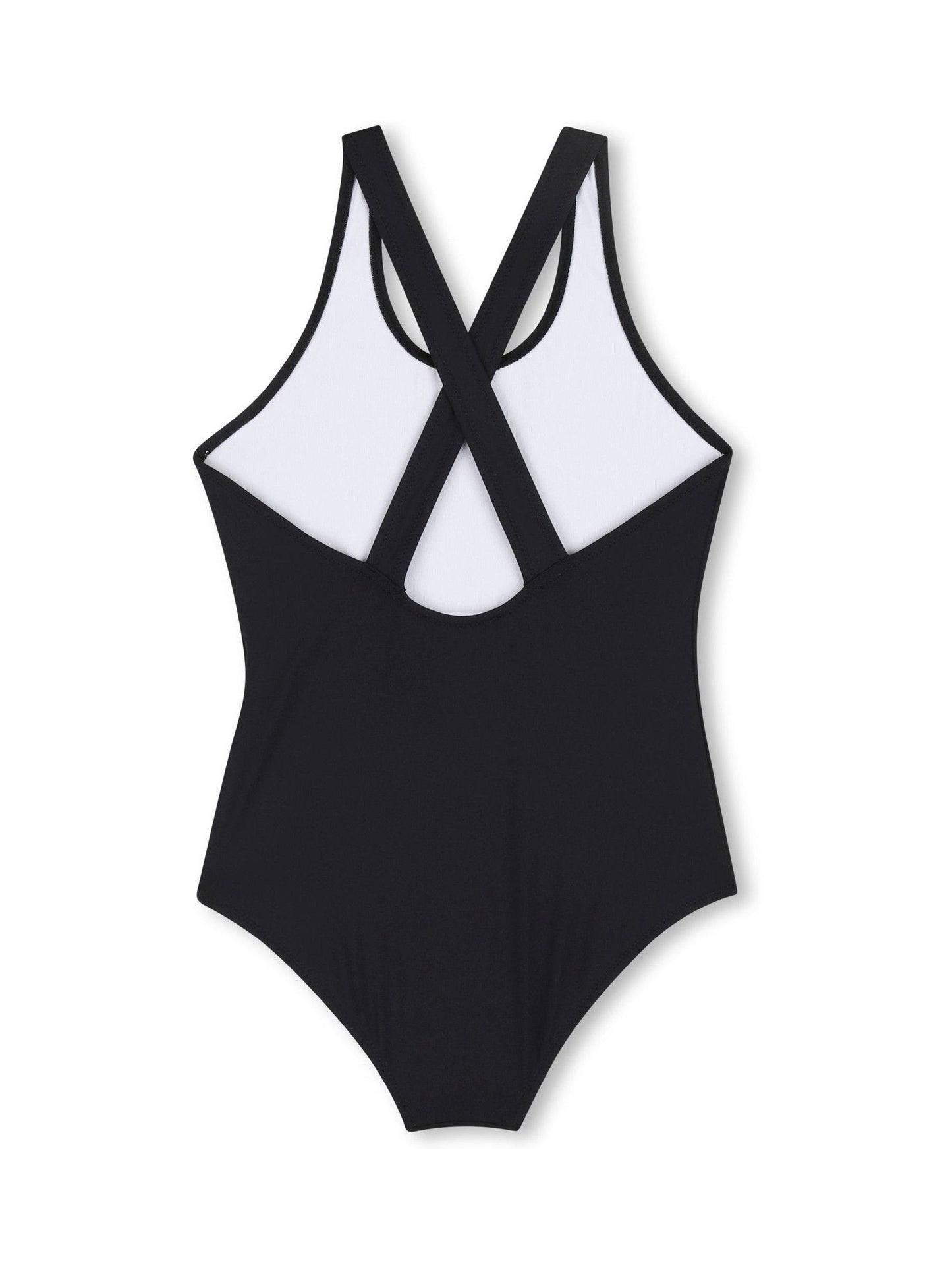 Kenzo Kids Black Logo Swimming Costume image 2