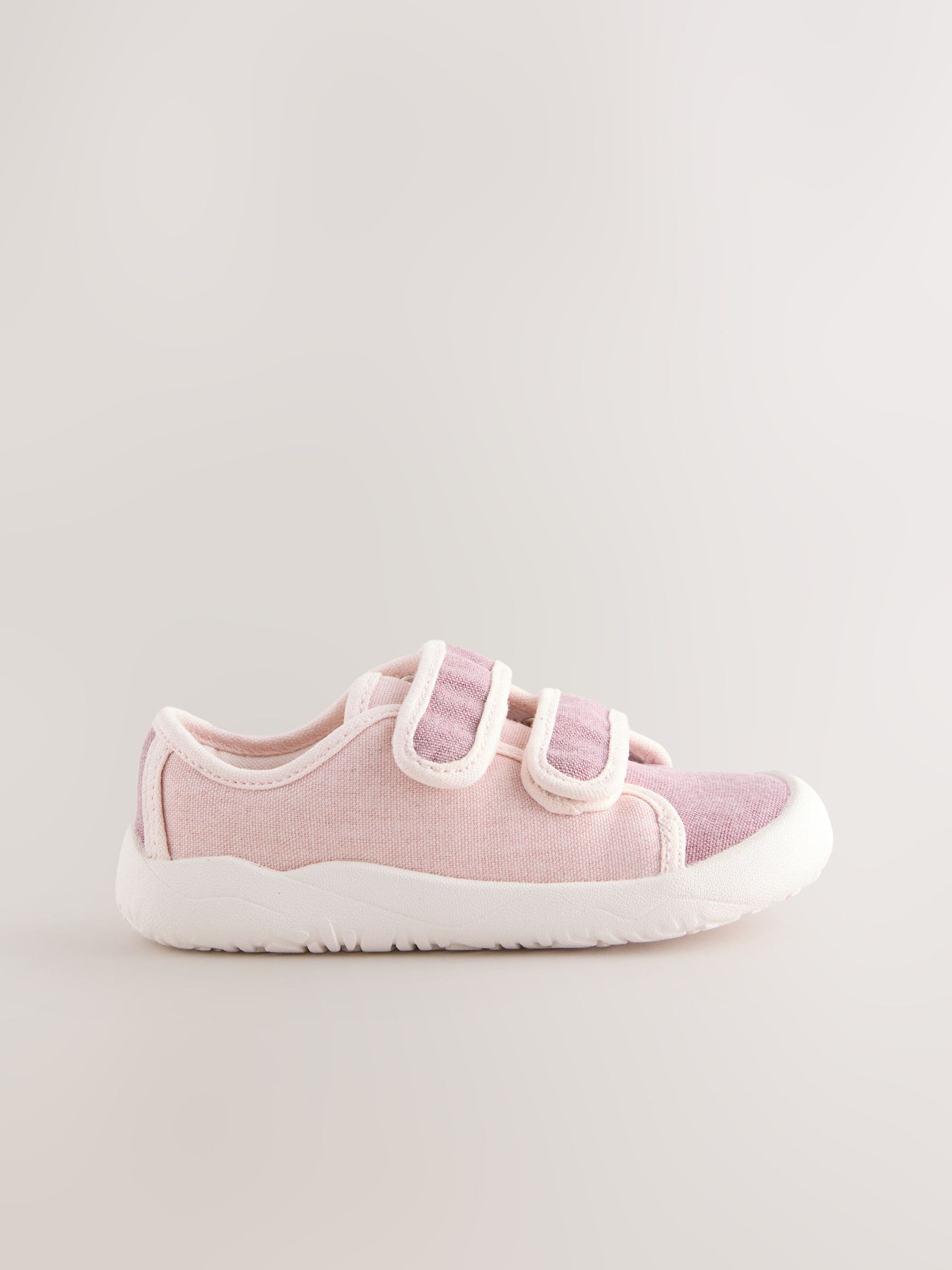 Pink Touch Fastening Barefoot Trainers image 3