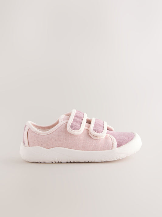 Pink Touch Fastening Barefoot Trainers image 2