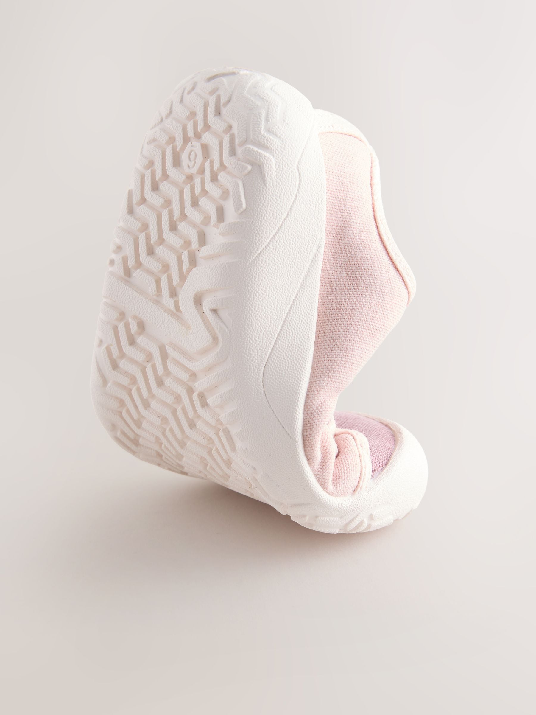 Pink Touch Fastening Barefoot Trainers image 5