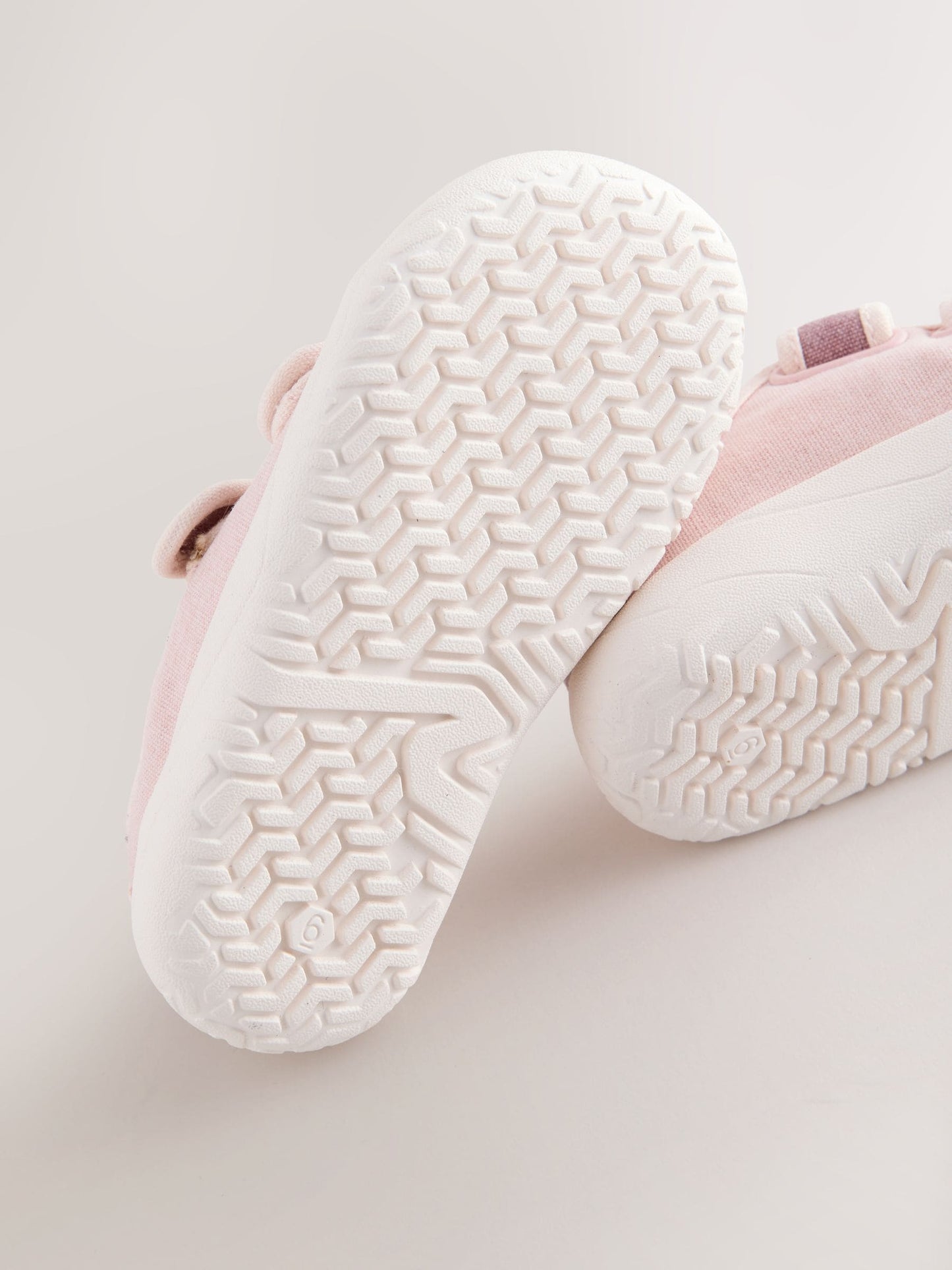 Pink Touch Fastening Barefoot Trainers image 7