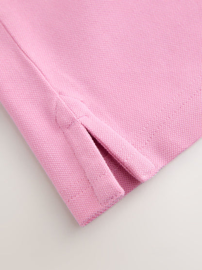 Dsiney Kidz - Pink Sign Off Short Sleeve Polo Shirt (3-16yrs) image 6