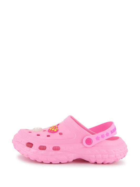 Billieblush Pink Clogs Sandals With Charms image 2