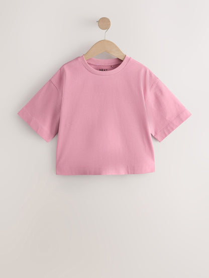 Dsiney Kidz - Pink Oversized Boxy T-Shirt (3-16yrs) image 5