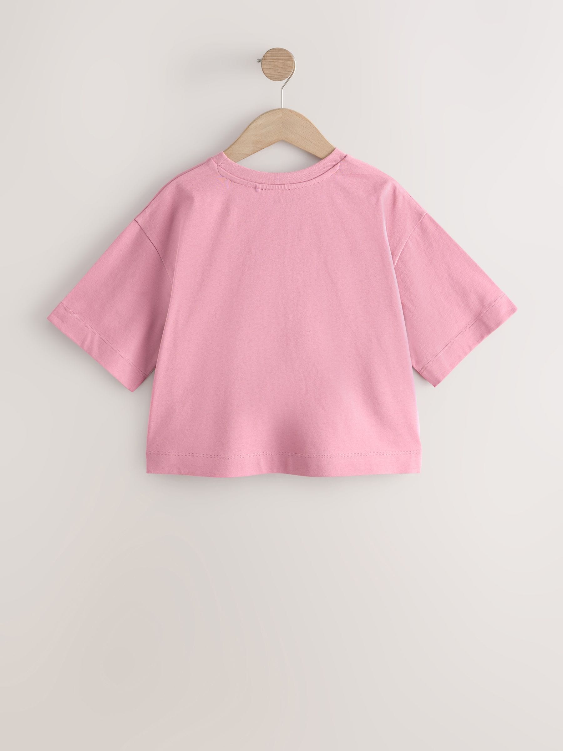 Dsiney Kidz - Pink Oversized Boxy T-Shirt (3-16yrs) image 6