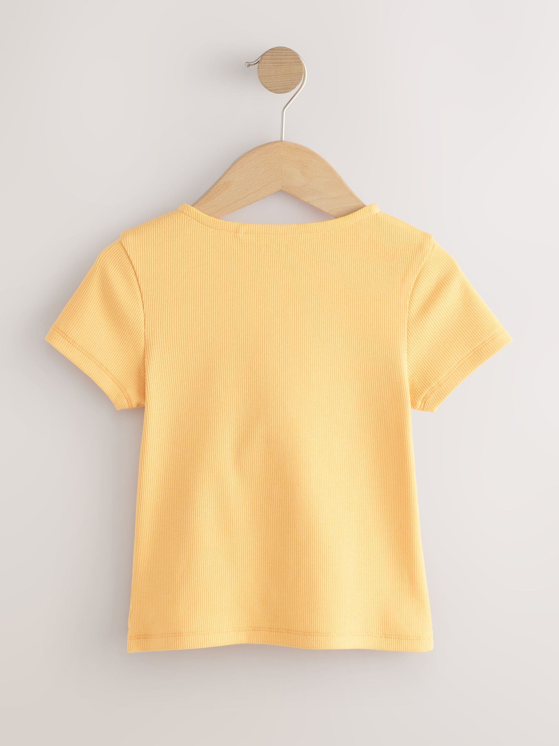 Dsiney Kidz - Orange Short Sleeve Ribbed Cardigan (3-16yrs) image 5