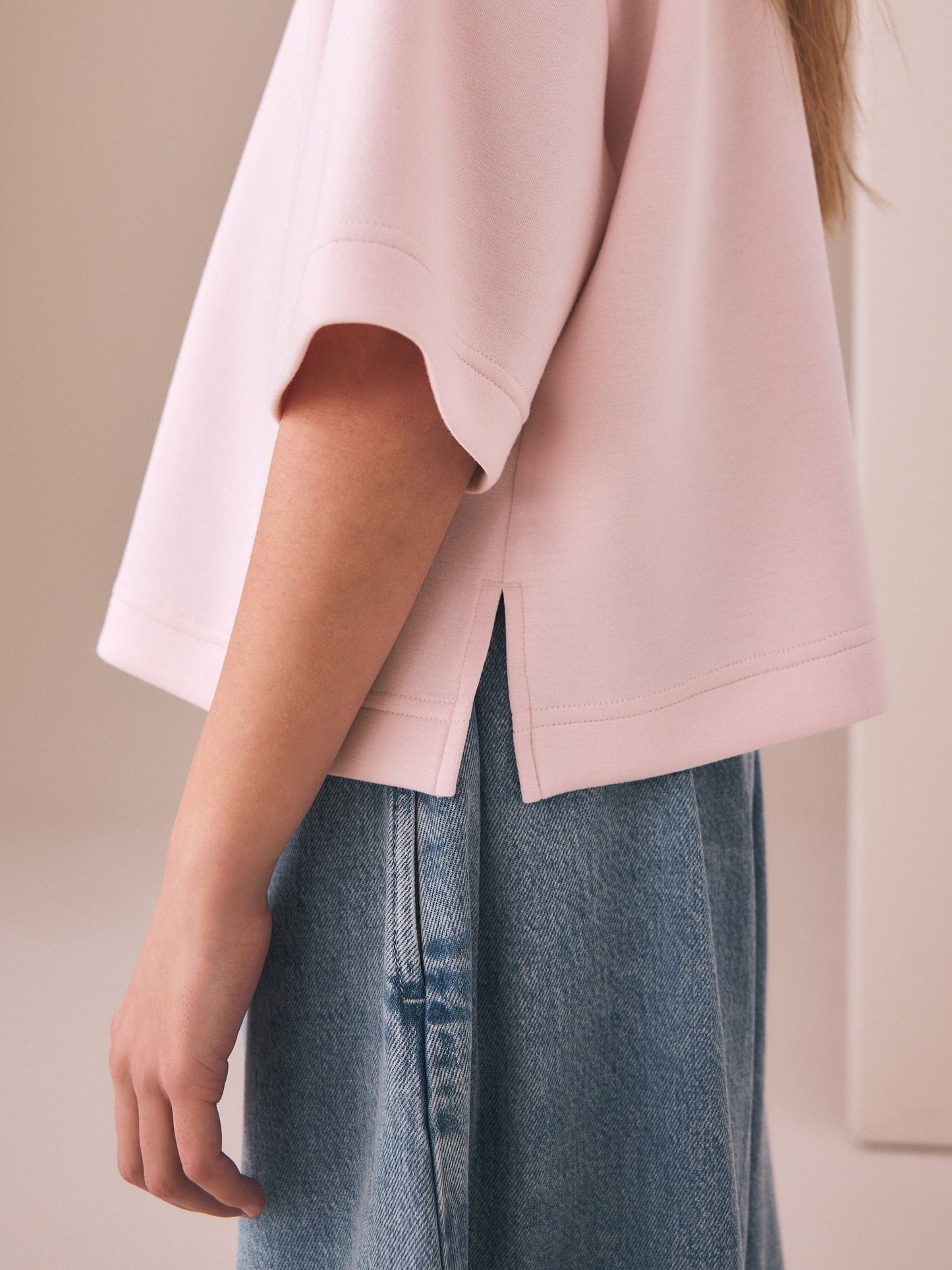 Dsiney Kidz - Pink Supersoft Oversized Boxy T-Shirt (3-16yrs) image 5