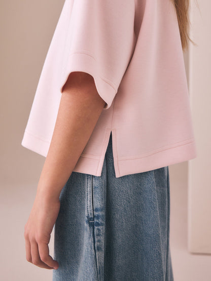 Dsiney Kidz - Pink Supersoft Oversized Boxy T-Shirt (3-16yrs) image 5